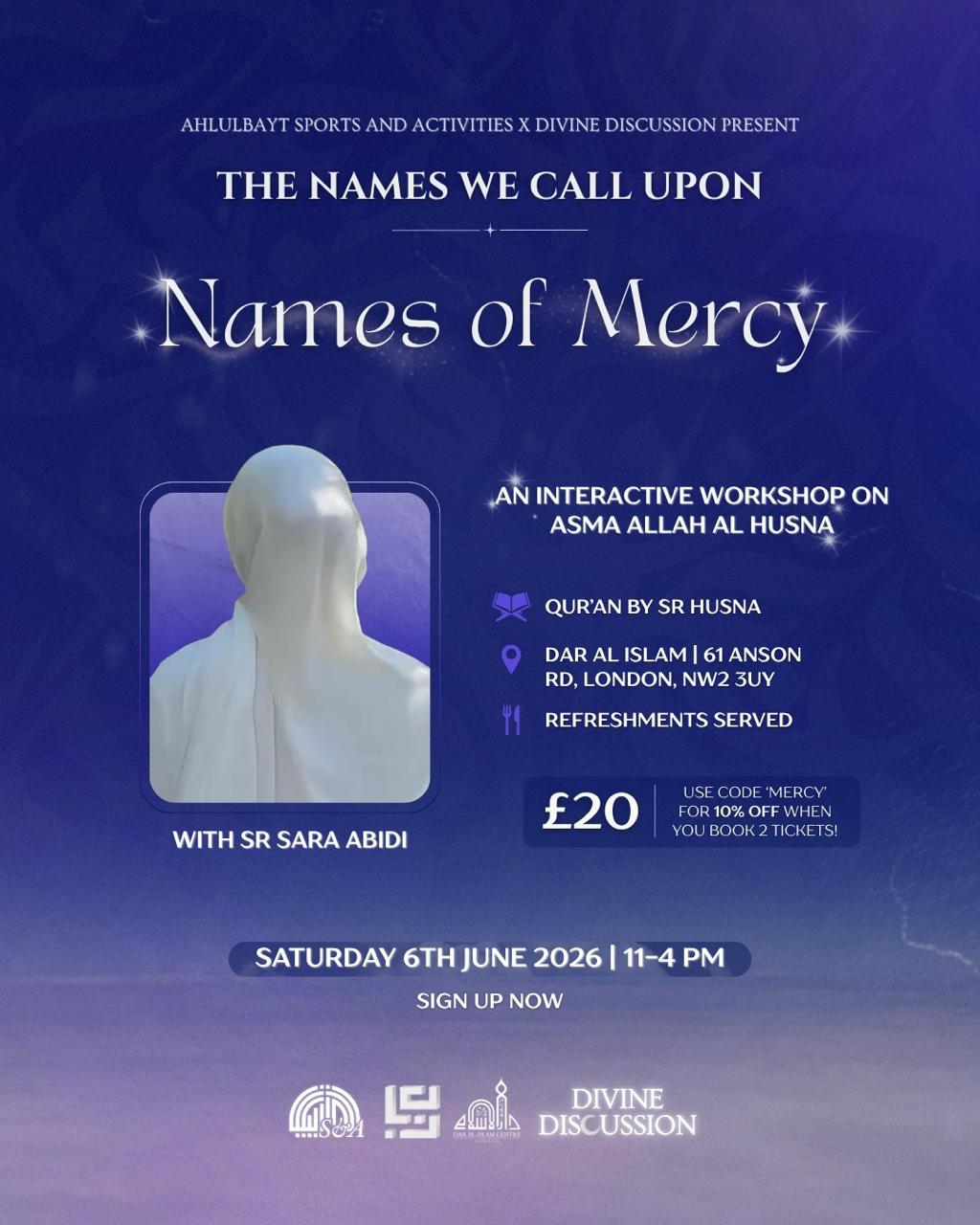 The Names We Call Upon: Names of Mercy